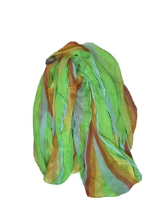 St. Patrick's Day Rainbow Print Infinity Scarf - New - Picture 1 of 1