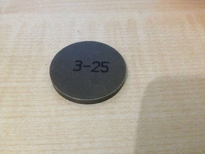 New Fiat X19 X1/9 128 Lancia Valve Tappet Shim - 3.25 mm Thick - 33mm Diameter - Picture 1 of 1