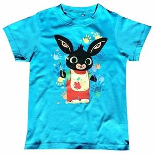 Boys Bing Short Sleeve tshirt Kids Cotton T-Shirt Top Tee Age 2-8 Years - Picture 1 of 4