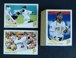 2013 Topps PITTSBURGH PIRATES ~ 34 Card Team Set Series 1 &2 with Update COLE RC - Picture 1 of 7