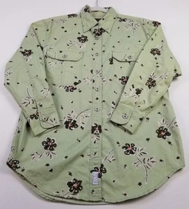 Route 66 Button Up Shirt Men’s Medium M Multicolor Floral Long Sleeve Two Pocket - Picture 1 of 9