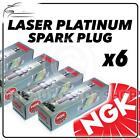 6x NGK SPARK PLUGS Part Number BKR7EQUP Stock No. 4285 New Platinum SPARKPLUGS