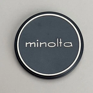 Genuine Minolta Metal 54mm Push-On Front Lens Cap for 52mm Front ~FREE SHIPPING~ - Picture 1 of 5