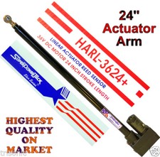 HEAVY DUTY 24" Satellite C Band Dish Actuator Arm BUD Motor Linear 36V QARL-3624