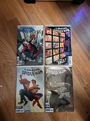 MS MARVEL LOTE INCREÍBLE SPIDERMAN #26 AMIGO CAÍDO 2023 4 números Foto 1 de 4