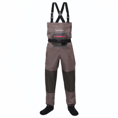 Fly Fishing Stockingfoot Affordable Stocking Foot Wader Breathable Chest Waders - Image 1 of 4