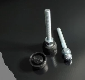 ALU Profil 4x Stellfuss Nut 6 für 20x20 & 20x40 Nut 6 Aluprofil Bosch kompatibel - Bild 1 von 3