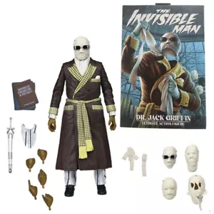 Figurine NECA ULTIMATE INVISIBLE MAN (Kemp House) Color Collection Dr Griffin - Imagen 1 de 10