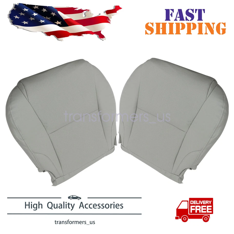 For 2006-2013 Lexus IS250 IS350 Driver / Passenger Side Bottom Seat Cover Gray Foto 1 de 4