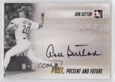 2013 ITG Past Present and Future Auto Don Sutton #PPF-DS1 Auto HOF - Image 1 of 2