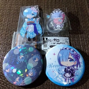Re Zero - Starting Life In Another World Acsta Can Badge Set Rem - Imagen 1 de 7