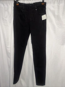 Liverpool The Skinny Pull-On Jeans Size 4/27 Black Stretch Jeggings NWT - Picture 1 of 8