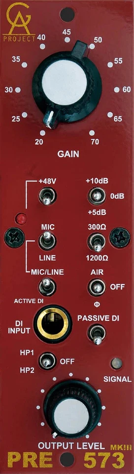 Микрофон предварительный Golden Age Project PRE573 MK3 серия 500 - Изображение 1 из 1