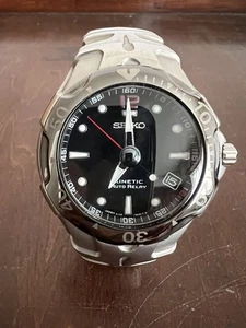 Reloj Hombre Seiko Kinetic Auto Relay Siglo XXI Edición Limitada - Imagen 1 de 8