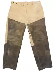 Filson Double Knee Tin Cloth Brush Pants Mens 42 (Fits 42x34) Style 775 Hunting - Picture 1 of 12