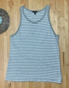 Top sin mangas clásico para mujer J Crew, talla M, talla M, 100 % algodón, gris calentado - Imagen 1 de 4