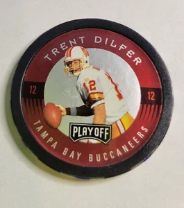 1997 Trent Dilfer Chip Shot Playoff #12 Tampa Bay Buccaneer Football Collectible - Bild 1 von 2