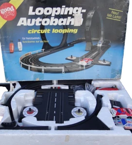Looping Autobahn Rennbahn Vintage Spielzeug Auto Bahn Rennbahn Set Good Play OVP - Bild 1 von 11