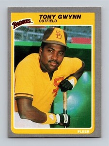 Tony Gwynn 1985 Fleer #34 Padres HOF MINT