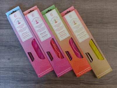 Elegante paquete de 4 palos de incienso Expressions con soporte 25 palos/1 soporte Foto 1 de 4