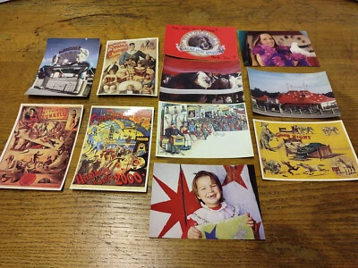 Circus Fliegenpilz Postkarte Ansichtskarten Souvenir Circo Zirkus Cirque Schweiz - Bild 1 von 4