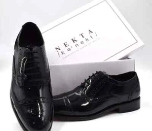 Roma, Zapatos de Vestir Oxford Semi Brogue Para Hombre, Zapatos de Cuero - Imagen 1 de 17