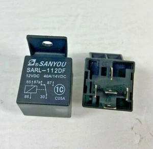 Lot of 5 New SANYOU Automotive Relay SARL-112DF 5-pin 40A14VDC ***volume discoun - Picture 1 of 1