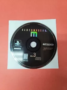 Museo Namco Vol. 3 (Sony PlayStation 1, 1996) solo disco testato e funzionante - Foto 1 di 5
