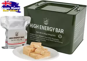 Emergency Food Ration Bars Survival Tin Long Life Camping Disaster Kit - Picture 1 of 12