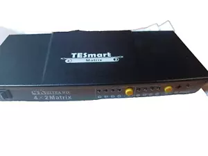 TESmart 4x2 HDMI 4 in 2 Out Matrix Switch Splitter HMA0402A1U schwarz - Bild 1 von 4