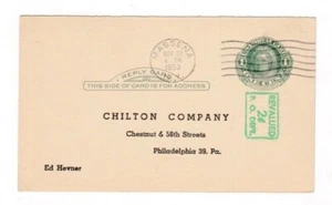 Massena, Nueva York, colisión de Corky 1953 SVC. TARJETA POSTAL AUTOMOTRIZ CHILTON REVALORIZADA - Imagen 1 de 2