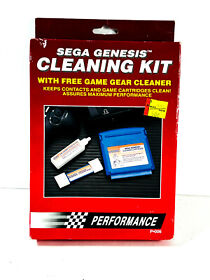vtg NOS Sega Genesis Cleaning Kit unopened in box NES video game toy
