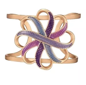 Brazalete AVON Purple Peace Infinity Power - Imagen 1 de 12