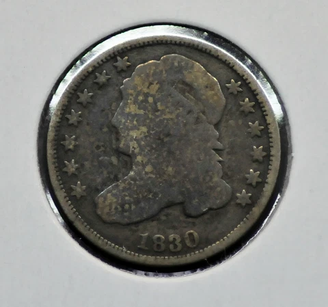 1830 Choice Good Capped Bust Dime [119DUD] Cover