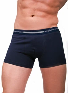 6 BOXER UOMO COTONE ELASTICIZZATO ROSSOPORPORA ART. 500 COLORATO+BIANCO - Foto 1 di 4