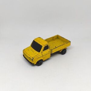 Modellino vintage Camion Ford Transit giallo