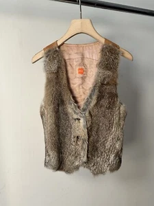 Fur Vest, Vintage Boss Vest, Hugo Boss Fur, Rabbit Fur vest - Picture 1 of 10