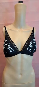 Ann Summers cupped bikini top size 6 color black - Picture 1 of 8