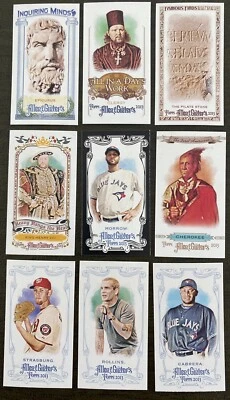 ( U SELECT CARDS ) 2013 Topps Allen & Ginter Mini Singles & Related Sets 🔽 - Image 1 of 4
