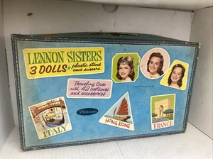 #627 MUÑECA DE PAPEL RECORTADA DE COLECCIÓN USADA EN CAJA DE VIAJE HERMANAS LENNON Whitman  - Imagen 1 de 3