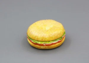 American Girl bagel sandwich from Corinne’s Ski & Snack Shop for 18'' doll food - Picture 1 of 3