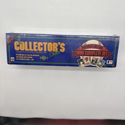 Juego completo Upper Deck Collector's Choice 1989 "Premier Edition" sellado de fábrica Foto 1 de 4