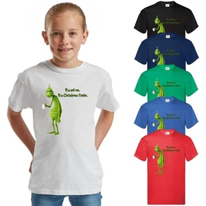 It’s Not Me Grinch Christmas T-Shirt Funny Santa Xmas Holiday Tee Unisex Top - Picture 1 of 7