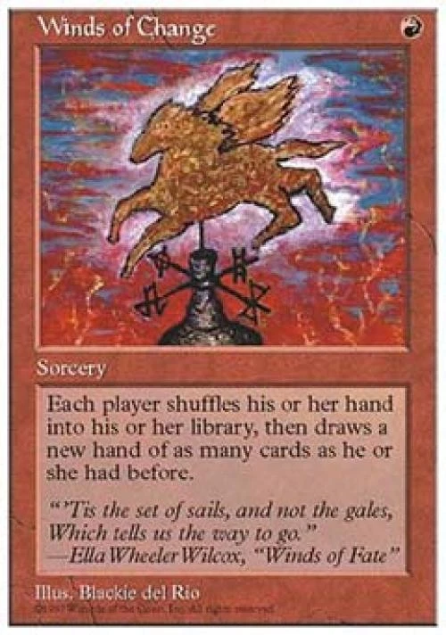 Winds of Change - Light Play MTG 5th Edition - Image 1 of 1