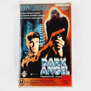 Dark Angel, 1990 VHS, Dolph Lundgren, Matthias Hues, Brian Benben, Clamshell. - Picture 1 of 11