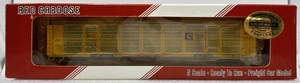 N Scale Red Caboose TT-6 Baltimore & Ohio Bi-Level Closed Auto Rack TTGX 255816 - Picture 1 of 4