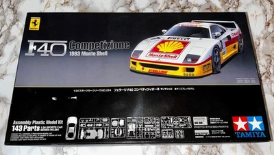 1/24 Tamiya Ferrari F40 Competitzione, 1993 Monte Shell 242849 - Image 1 of 4