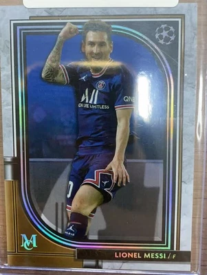 2021 Topps Museum Lionel Messi Uefa Champions League #30 - Image 1 of 2