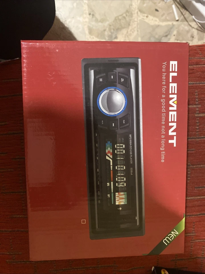 Element CAR RADIO - MP3 WMA micro SD USB Player 50wx4 Bluetooth e Remote Control - Immagine 1 di 1