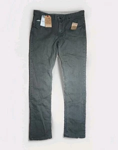 Jeans skinny V76 gamba affusolata uomo 32X32 denim elasticizzato grigio - skater nuovo - Foto 1 di 17